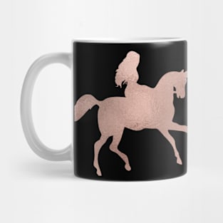 Rose gold unicorn Mug